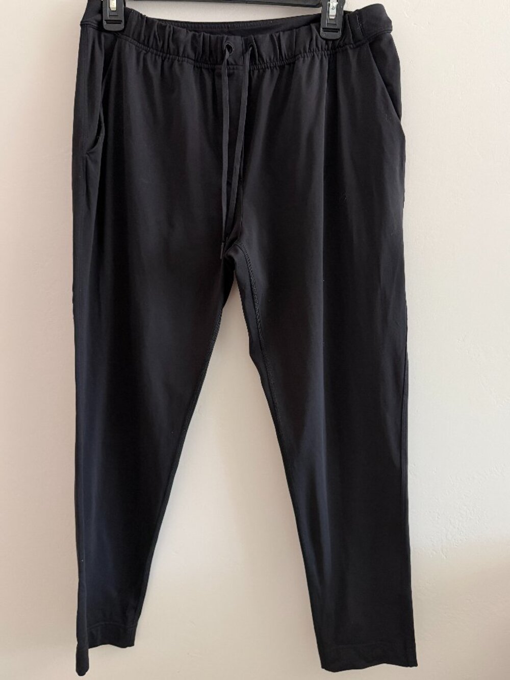 Lululemon Luxtreme Straight Leg Trouser Women's Size Large/X-Large Petite Black